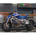 2007 Ducati Monster S4RS Captain America Paolo Tex BellissiMoto Custom
